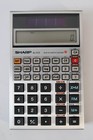Vintage Sharp El-525 Solar Cell Scientific Calculator Works Great