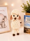Handmade Crochet Lamb Amigurumi Plush Stuffed Animal Doll Small 2024 Age 3-5