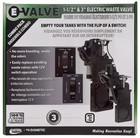 Valterra E1013nevp Sewer Waste Valve Electric For Rv Black And Gray Water System