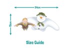 Raymond Briggs The Snowman Window Cling Christmas Window Sticker Xmas Decoration