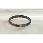 Vintage Sterling Silver Handcrafted Diamond-cut Ring Size 11 5 With Great Patina