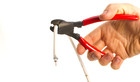 6 Inch Cable Cutter Plastic Handle Electric Wire Stripper Cutting Plier Tool 6 