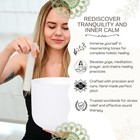 White F Note Heart Chakra 10 Inch Quartz Crystal Singing Bowl  For Healing Mi   