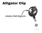 Patriotic Id Nurse Rn Retractable Badge Reel Id Holder - Usa American Eagle Flag
