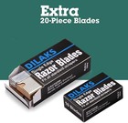 2-pack Razor Scraper All Metal Heavy Duty Razor Blade Scraper W Extra 20 Blades