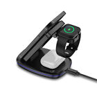 3 In 1 Charging Dock Charger Stand For Apple Watch Serie Air Pods Iphone Station