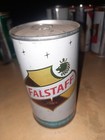 Falstaff Beer ft  Wayne Empty B o 12 Oz Pull Tab Straight Steel Beer Can