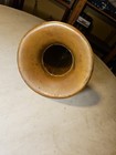 Antique 15 1 2  Early All Brass Edison Cylinder Phonograph Horn Witches Hat