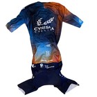 Women   s 2025 Pearl Izumi Cynisca Pro Cycling Ss Race Skinsuit  Blue  Size Small
