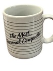 Apple  the Most Personal Computer  Coffee Mug Rare Vtg 80 s Rainbow Collectible