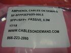  lot Of 5  Amphenol Sf-sfpp2epass-000 5 New Pictured