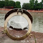 9  Antique Brass Nautical Maritime Ship Boat Window   Wall Mirror Porthole Gifts