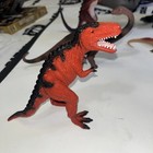 Dinosaur Lot Of 9 Vintage Rubber Toys Toy Major Boley