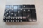 Crisloid Dominoes Black Super Extra Thick 1 1 8  By 2 3 16  By 1 2 