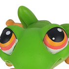 Lps  50 Frog Littlest Pet Shop Portable Vtg 2004 Green Gen 1 Orange Eyes Red Mag