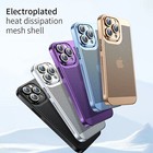 For Iphone 16 15 Pro Max 14 13 12 11 Se Shockproof Case Heat Dissipation Cover