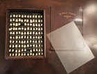 Antique Salesman Wooden Sample Box Dentist De Trey s Crowns Teeth Dentistry