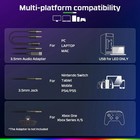 Fc100 Headset With Mic For Gaming-ps4  Ps5  Switch  Xbox  Pc  Mac