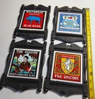 Set Of 4   Pub Stout   Ale   Tavern Cast Iron   Ceramic Wall Bar Vintage