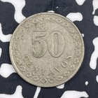 1925 Paraguay 50 Centavos Lot c9558