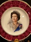Queen Elizabeth 11 Royal Doulton Limited Edition Of 2500 By Neil Faulkner  Plate