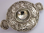 Beautiful Hanau Sterling Silver Tea Strainer Cherubs Chester 1904 Cherubs