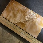 Rare Large Early 20th C Victorian Floral Flower Pattern Tile Rectangle Thick