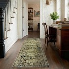 Boho Washable Runner Rug For Kitchen non Slip Rubber Backing Non Skid Orienta   