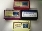 Japanese Famicom Game Bundle     4 Authentic Import Cartridges 