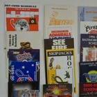 45 Different Minor League Hockey Pocket Schedule Lot - Seasons 1975-76 To 2000 s