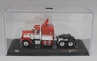1 64 Ixo Models  red   White  Peterbilt 359 Flattop Semi Truck  nib 