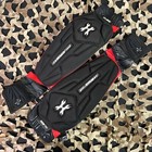 New Hk Army Crash Elbow Pads - Black red - Small medium