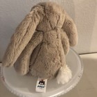 Jellycat Small Beige Bashful Bunny Rabbit With Tags Tan Plush 7   