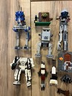 Huge Lot Of Lego Star Wars 40 Minifigures Figure W  Weapons   Vehicles Mixed