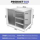 Stainless Steel Access Bbq Island Kitchen Bbq Door Outdoor Kitchen Drawers 28x22