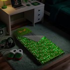The Grinch Kids  Glow In The Dark Sleeping Bag Green