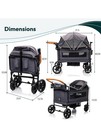Double Baby Wagon Stroller