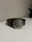 Celtic Knot Belt Buckle     Antique Silver Finish