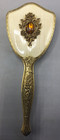 Vintage 24k Gold Plated Vanity Set- Hand Mirror   Comb   Brush  Preowned