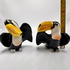 Vintage Toucan Bird Salt   Pepper Shaker Set Made In Japan