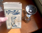 Antique Vapo Cresolene Medical Inhaler Mini Kerosene Lamp With Original Box