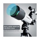 Telescope 70mm Aperture 500mm - For Kids   Adults Astronomical Refracting Por   