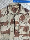 Vintage 80 Us Military Bdu Desert Camo Chocolate Chip Mens Combat Jacket Large