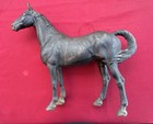 Vintage Hubley Style Cast Iron  Horse Door Stop