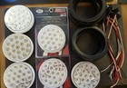  6  19 Led Trux Dual Revolution 4  Round Clear Lens Stop Tail Turn Back-up Kit