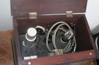 Antique Tube Regenerative Radio Receiver Wood Cabinet Vintage - Homebrew
