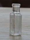 Sultan Drug Co  St  Louis  Mo   2  Tall Clear Mold Blown Medicine   Cure Bottle