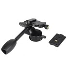 Tripod Action Fluid Drag Head Video  1 4 ballhead Quick Release Plate T7r6