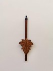 Cuckoo Clock Pendulum 2 5  Maple Leaf Style New Brown 7 1 2  Length