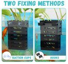 2 Pcs Aquarium Plant Holder  Fish Tank Plant Holder With Hooks And Suction Cups 